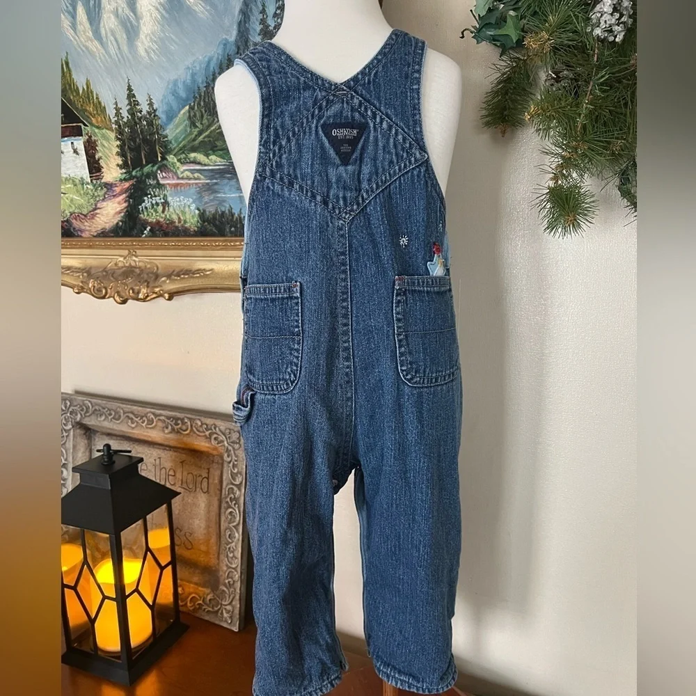 Oshkosh denim lined Overalls